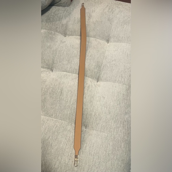 NEW Tory Burch Replacement Brown Leather Bag Purse Strap With Gold Hardware - Picture 11 of 12